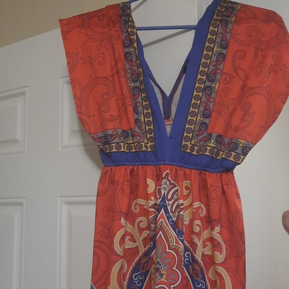 Silky Kimono style dress - Picture 3 of 4